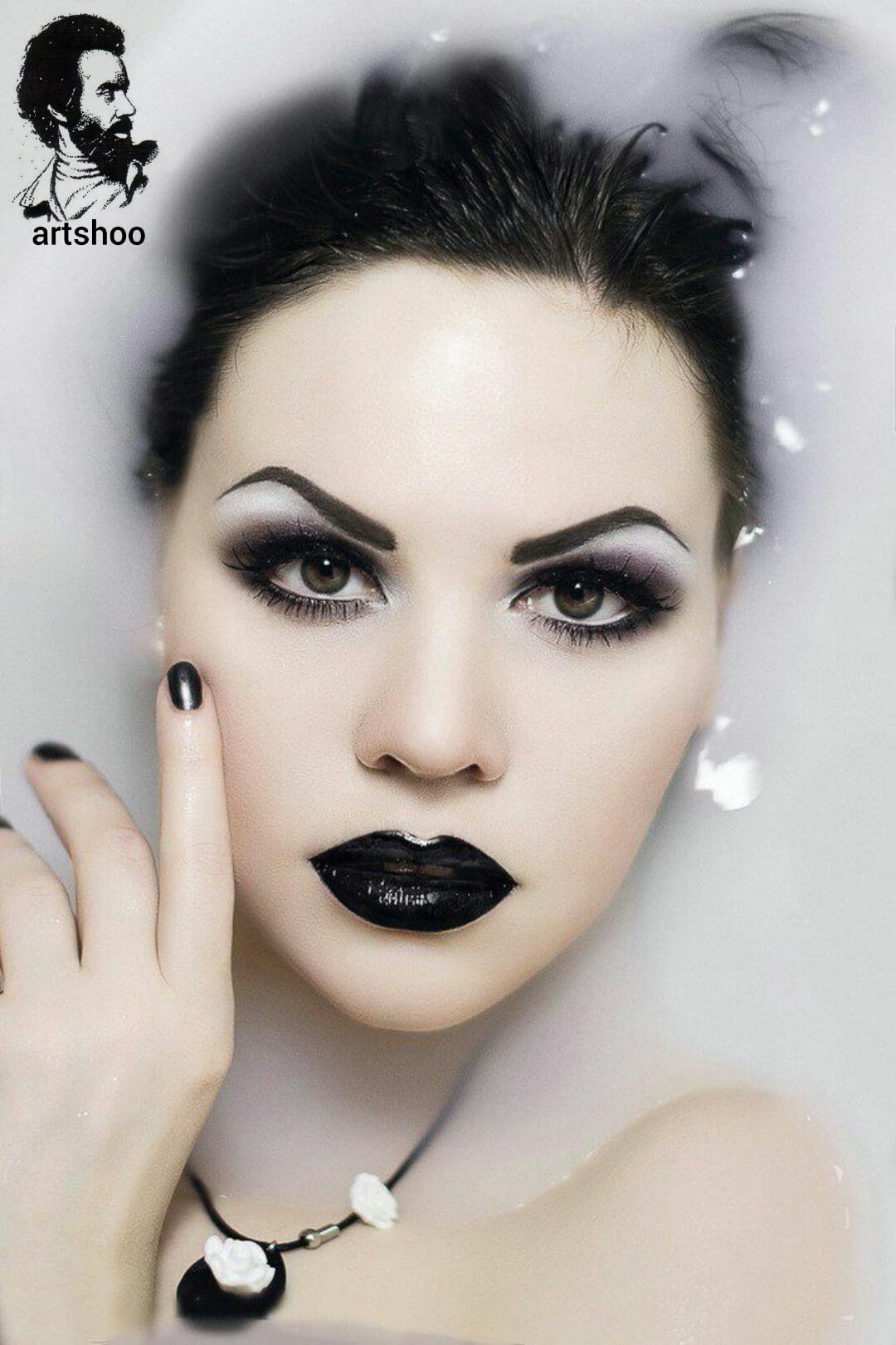 آموزش نقاشی سیاه قلم